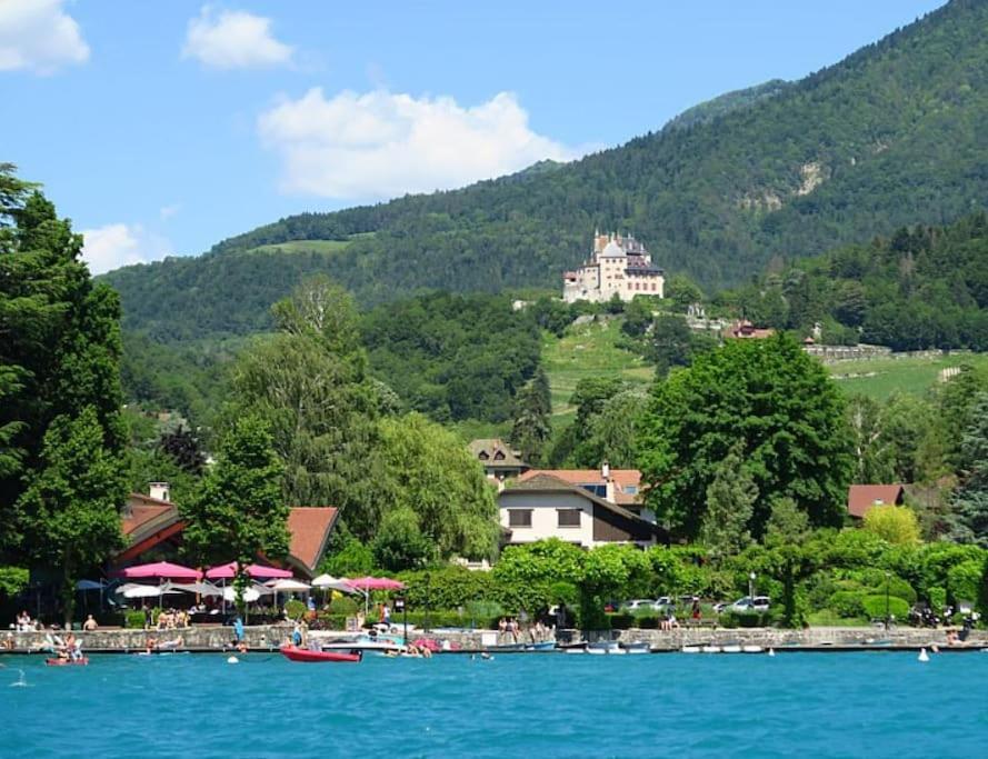 Charmant Appartement Lac D'Annecy / Ski - 6 Pers 芒通-圣贝尔纳 外观 照片