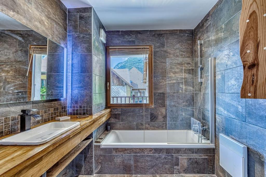 Charmant Appartement Lac D'Annecy / Ski - 6 Pers 芒通-圣贝尔纳 外观 照片