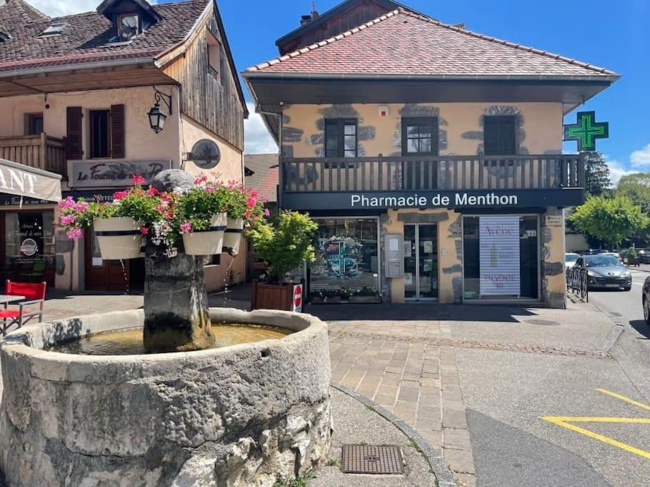 Charmant Appartement Lac D'Annecy / Ski - 6 Pers 芒通-圣贝尔纳 外观 照片